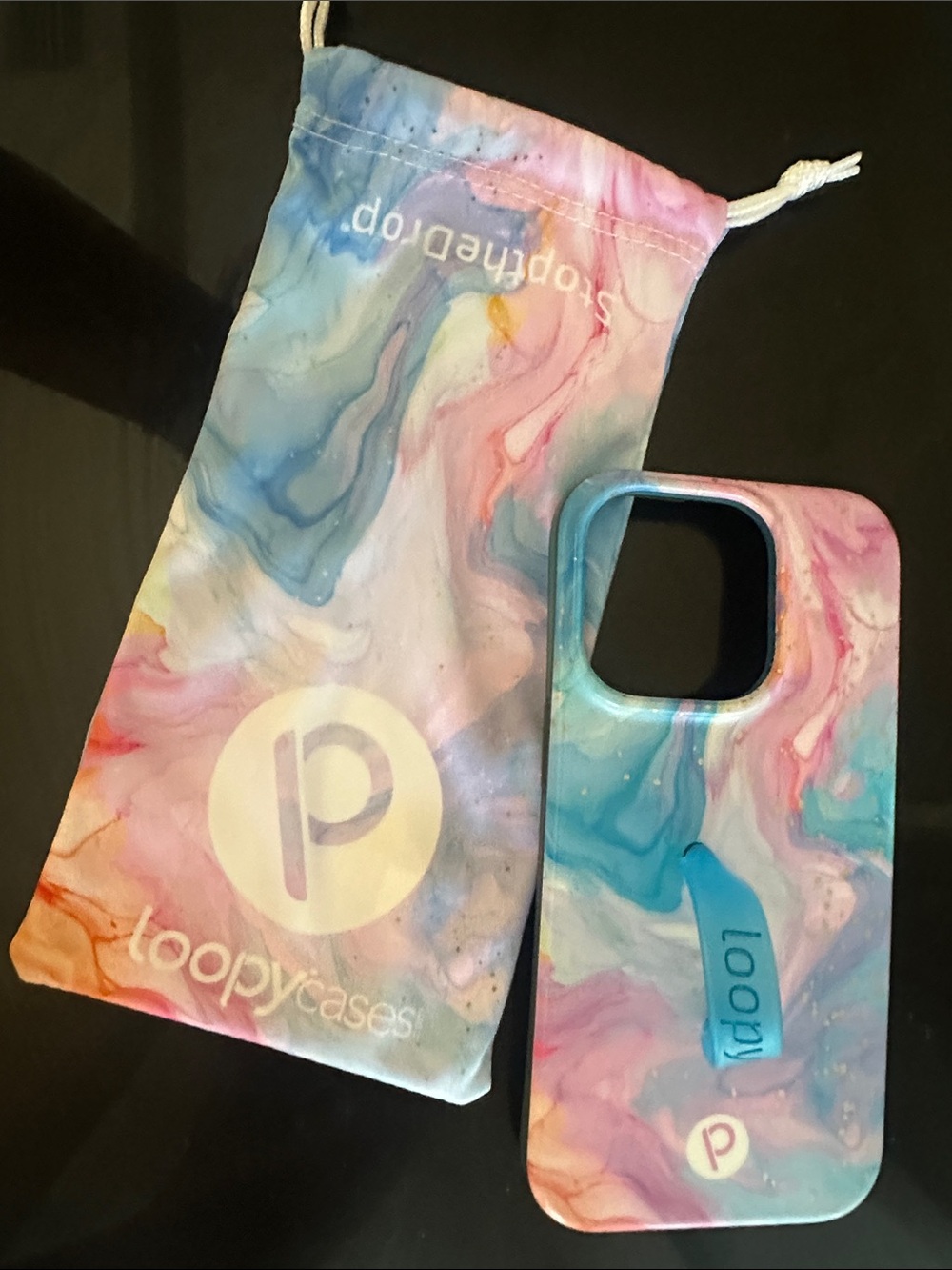 Loopy Cotton Candy Swirl Case